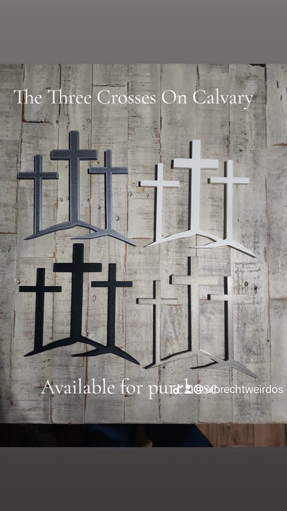 The Three Crosses On Calvary