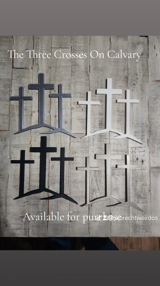 The Three Crosses On Calvary